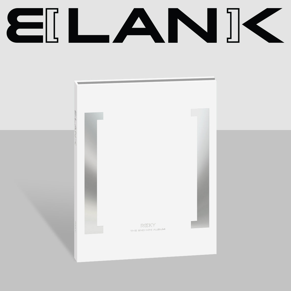 ROCKY 2ND MINI ALBUM 'BLANK' WHITE VERSION COVER