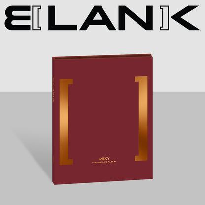 ROCKY 2ND MINI ALBUM 'BLANK' BURGUNDY VERSION COVER