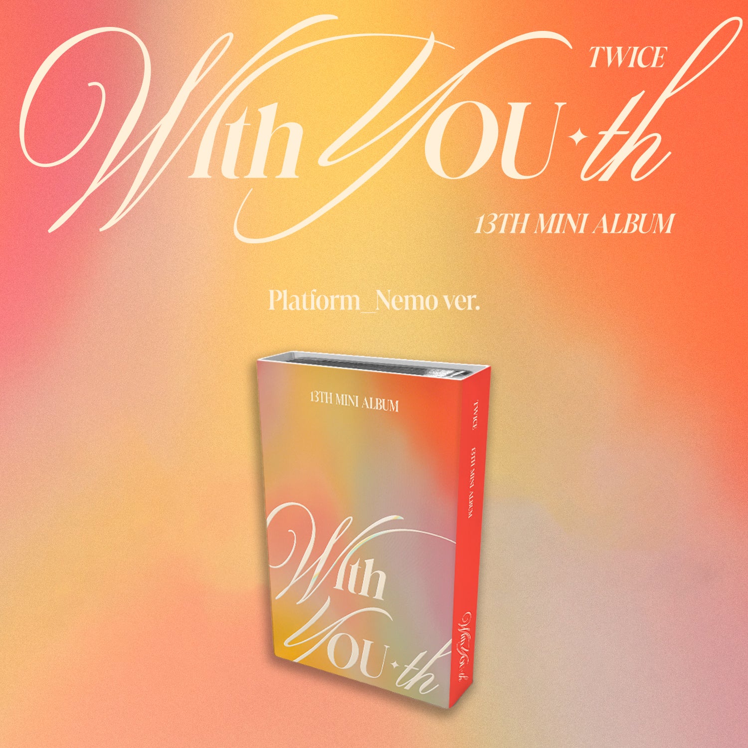 TWICE 13TH MINI ALBUM 'WITH YOU-TH' (PLATFORM NEMO)