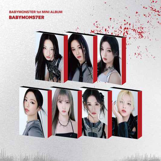 BABYMONSTER 1ST MINI ALBUM 'BABYMONS7ER' (YG TAG) SET COVER