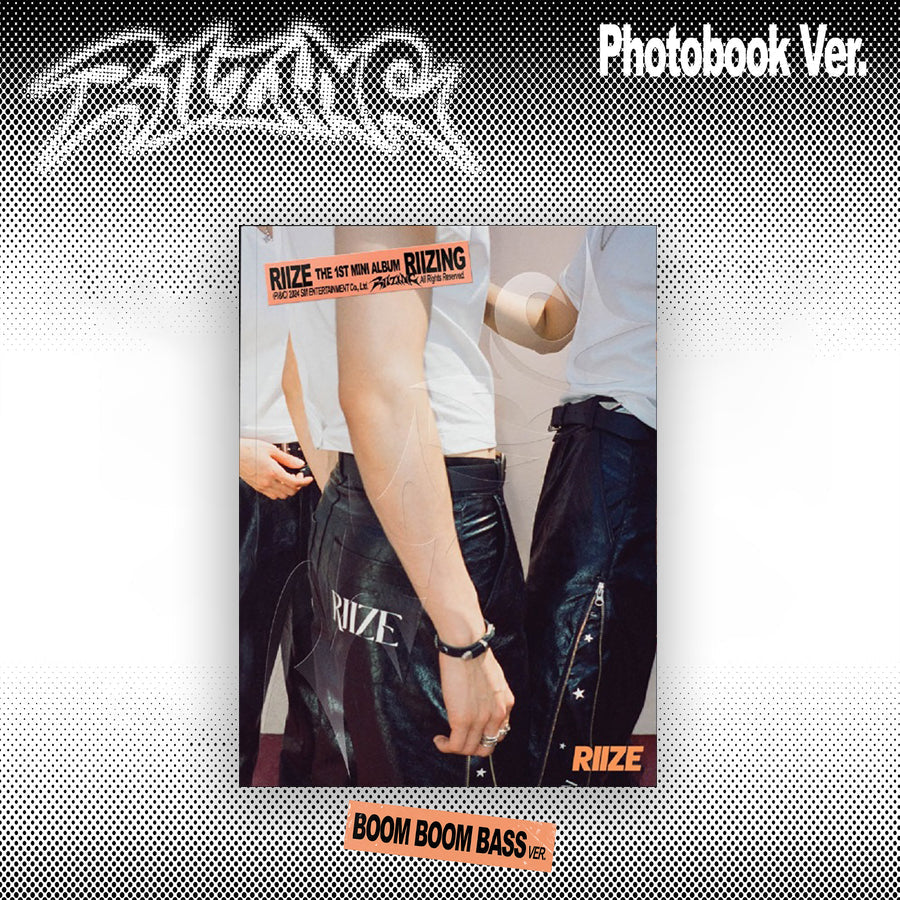 RIIZE 1ST MINI ALBUM 'RIIZING' (PHOTOBOOK) BOOM BOOM BASS VERSION COVER