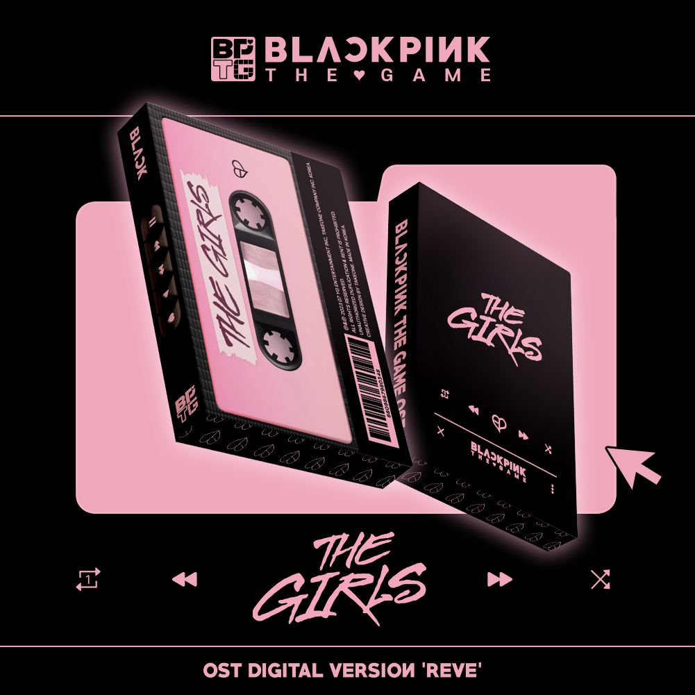 BLACKPINK THE GAME O.S.T. (REVE) BLACK VERSION COVER