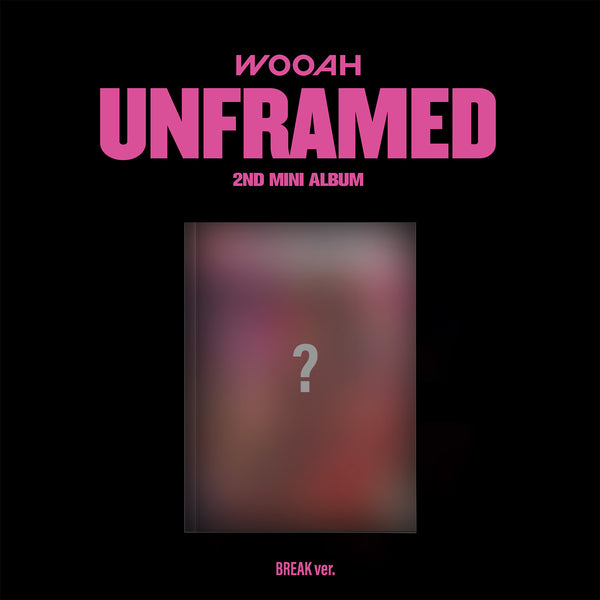 WOOAH 2ND MINI ALBUM 'UNFRAMED' BREAK VERSION COVER