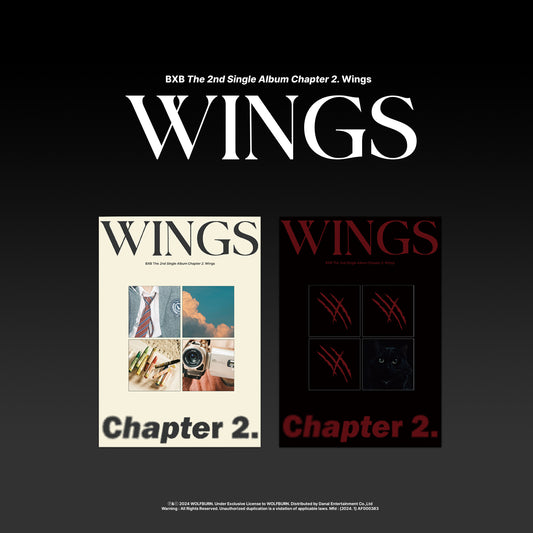 BXB 2ND SINGLE ALBUM 'CHAPTER 2. WINGS' SET COVER