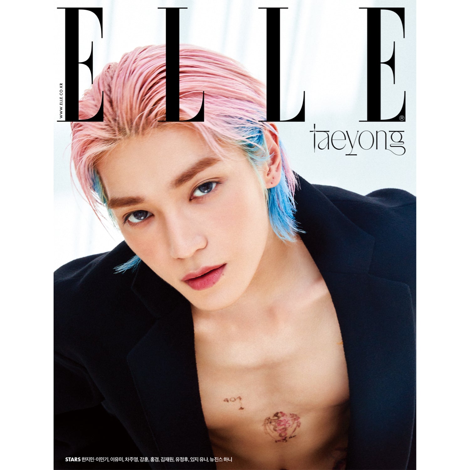 ELLE 'SEPTEMBER 2023 - TAEYONG (NCT)' B VERSION COVER