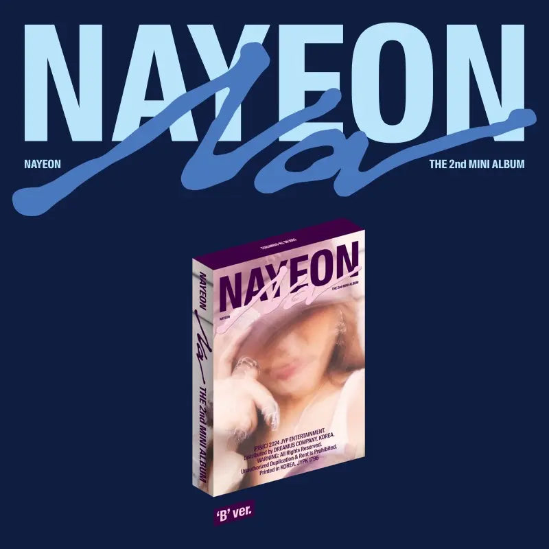 NAYEON 2ND MINI ALBUM 'NA' B VERSION COVER