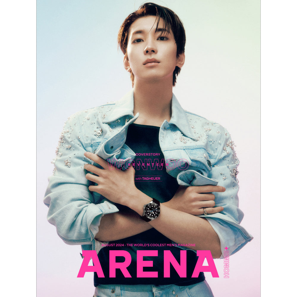 ARENA HOMME+ 'AUGUST 2024 - WONWOO (SEVENTEEN)' B VERSION COVER