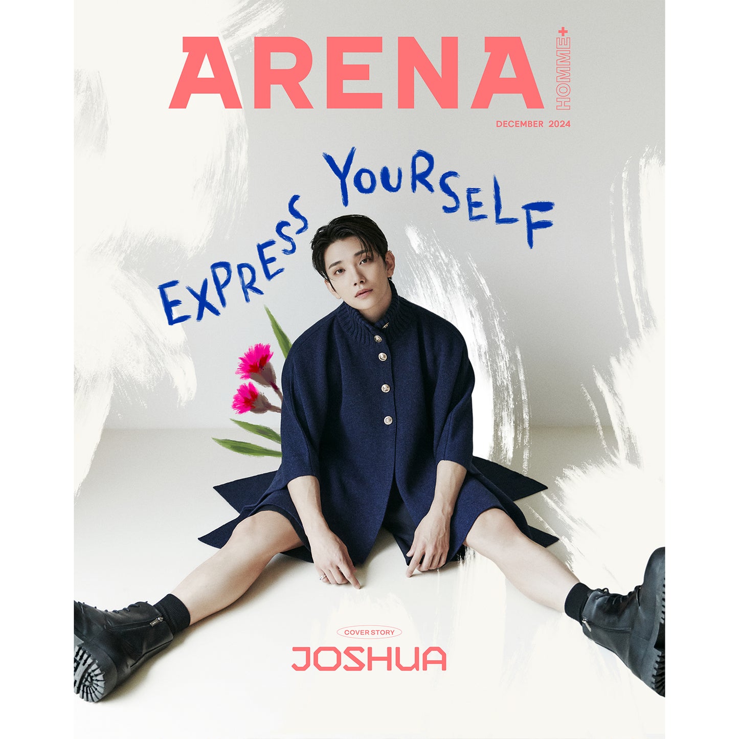 ARENA HOMME+ 'DECEMBER 2024 - JOSHUA (SEVENTEEN)' B VERSION COVER