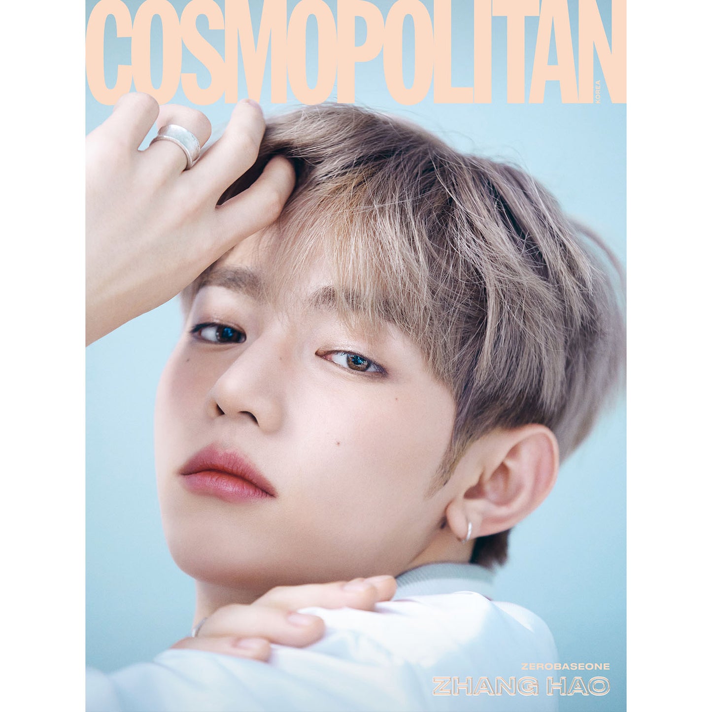 COSMOPOLITAN 'APRIL 2024 - ZHANG HAO & HAN YUJIN (ZB1)' B VERSION COVER