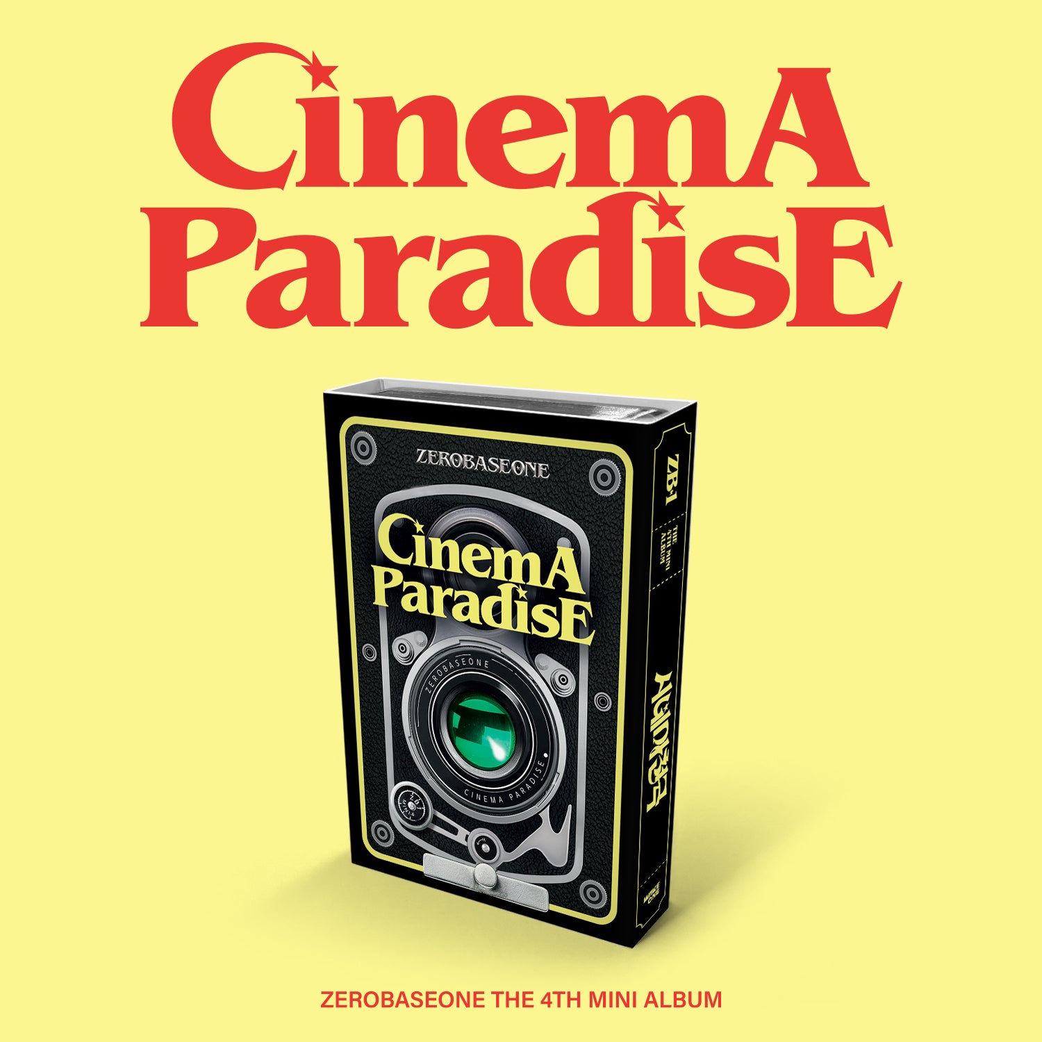 ZEROBASEONE (ZB1) 4TH MINI ALBUM 'CINEMA PARADISE' (FILM) COVER