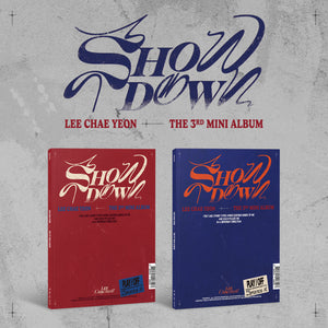 LEE CHAEYEON 3RD MINI ALBUM 'SHOWDOWN' SET COVER