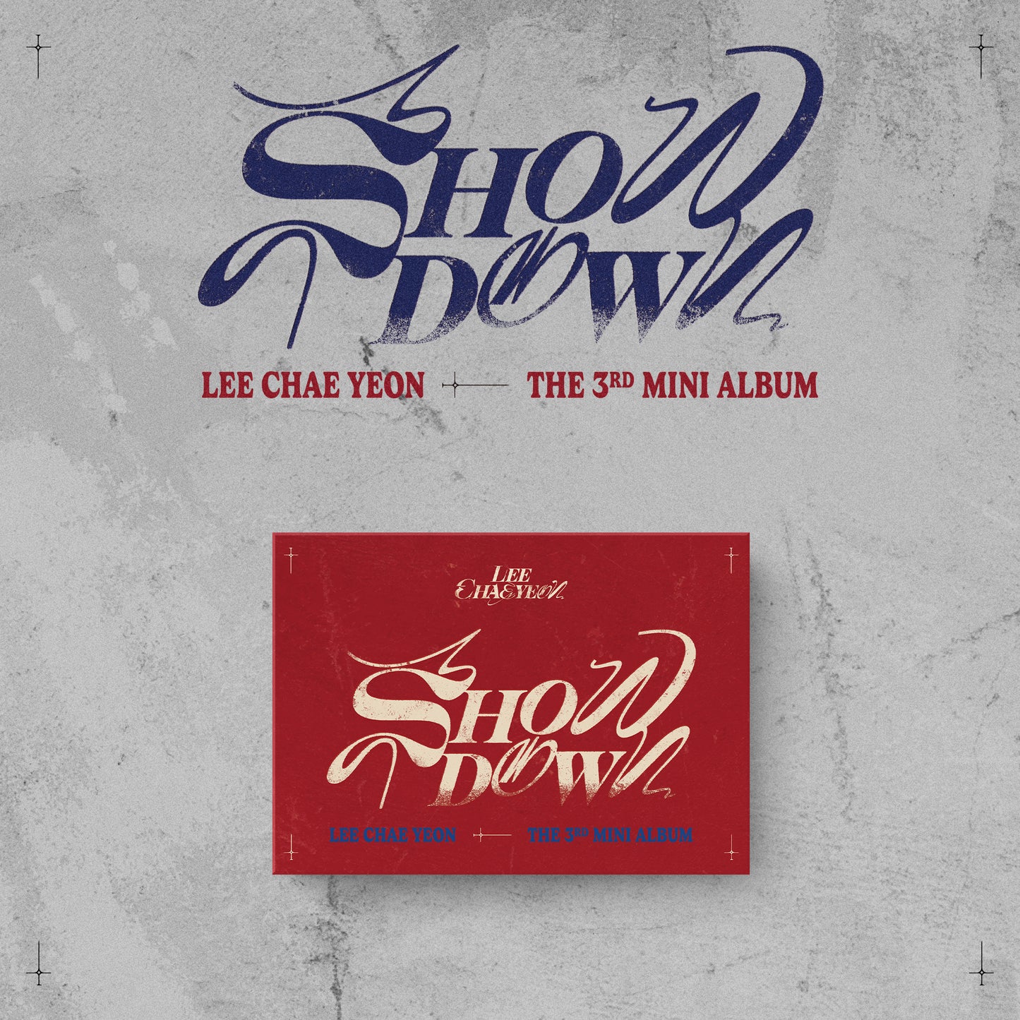 LEE CHAEYEON 3RD MINI ALBUM 'SHOWDOWN' (POCA) COVER