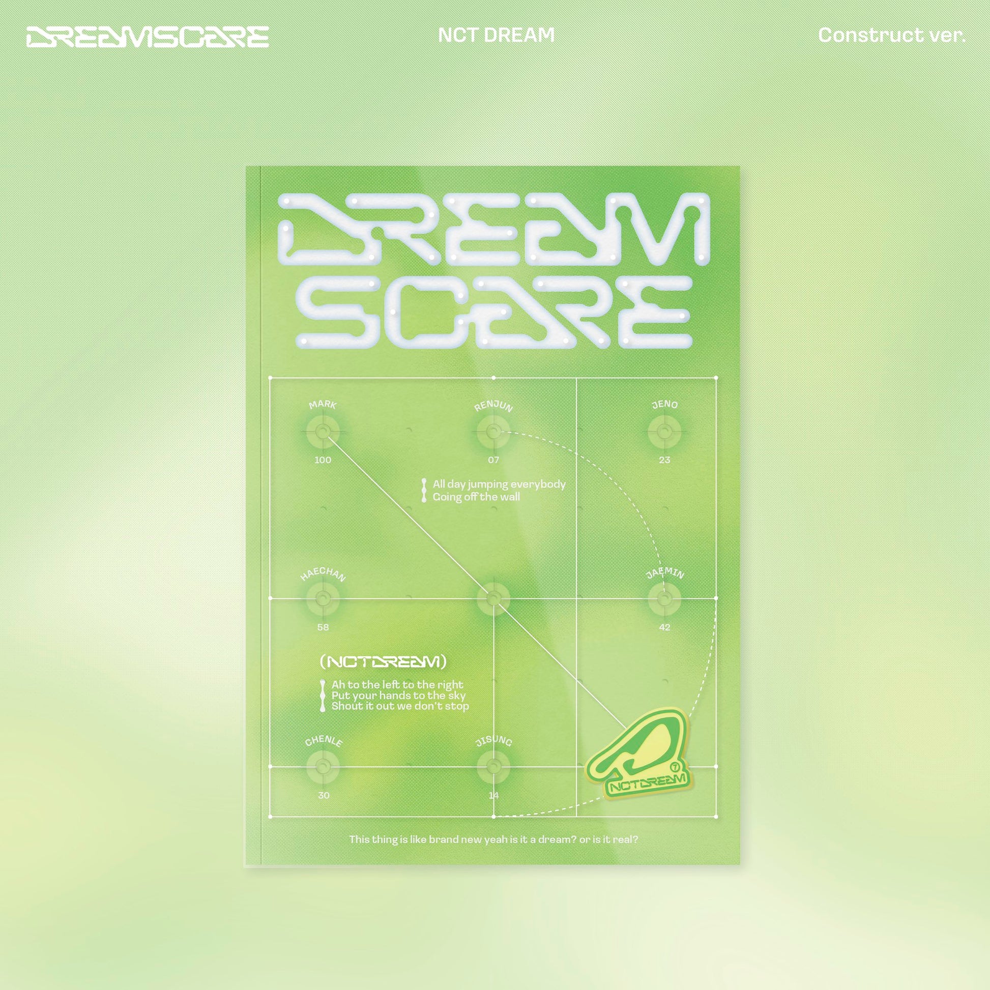 NCT DREAM 4TH ALBUM 'DREAMSCAPE' (CONSTRUCT) COVER