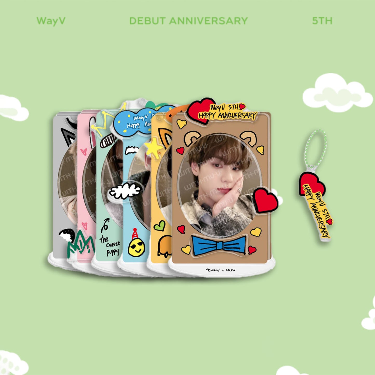 WAYV 5TH ANNIVERSARY MERCHANDISE (ACRYLIC STAND SET) - KPOP REPUBLIC