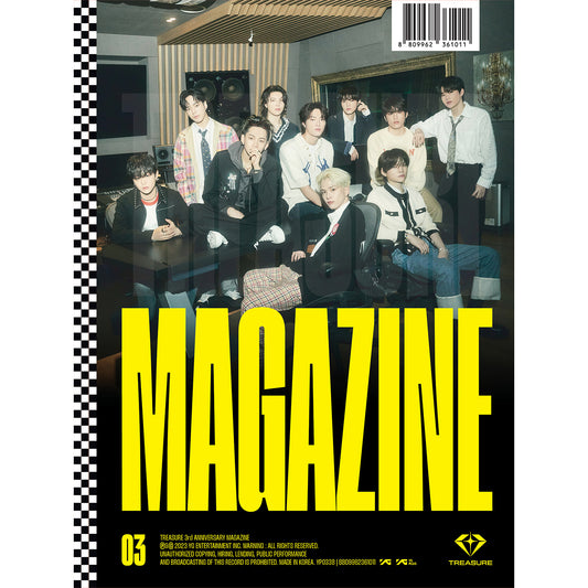 TREASURE '3RD ANNIVERSARY MAGAZINE' COVER