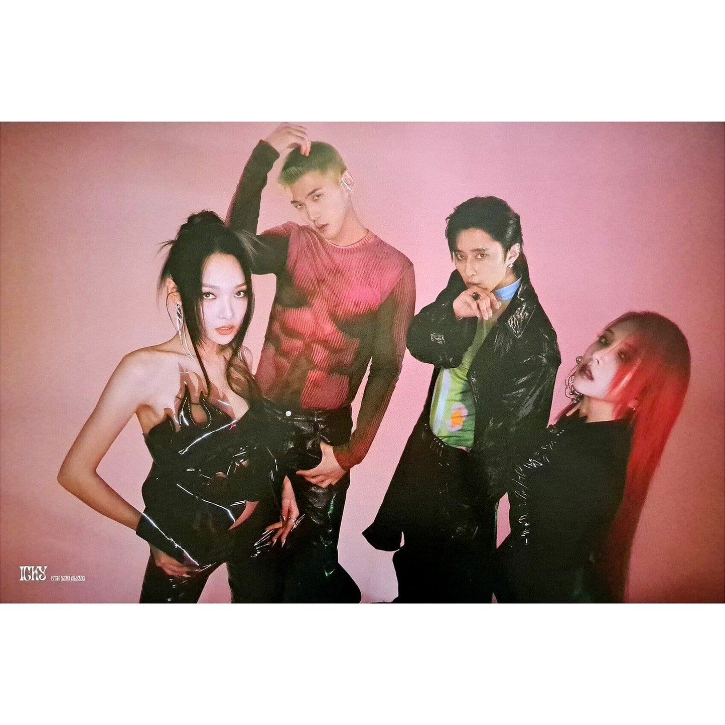 KARD 6TH MINI ALBUM 'ICKY' (SPECIAL) POSTER ONLY COVER