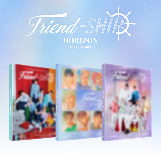 HORI7ON 1ST ALBUM 'FRIEND-SHIP' SET COVER