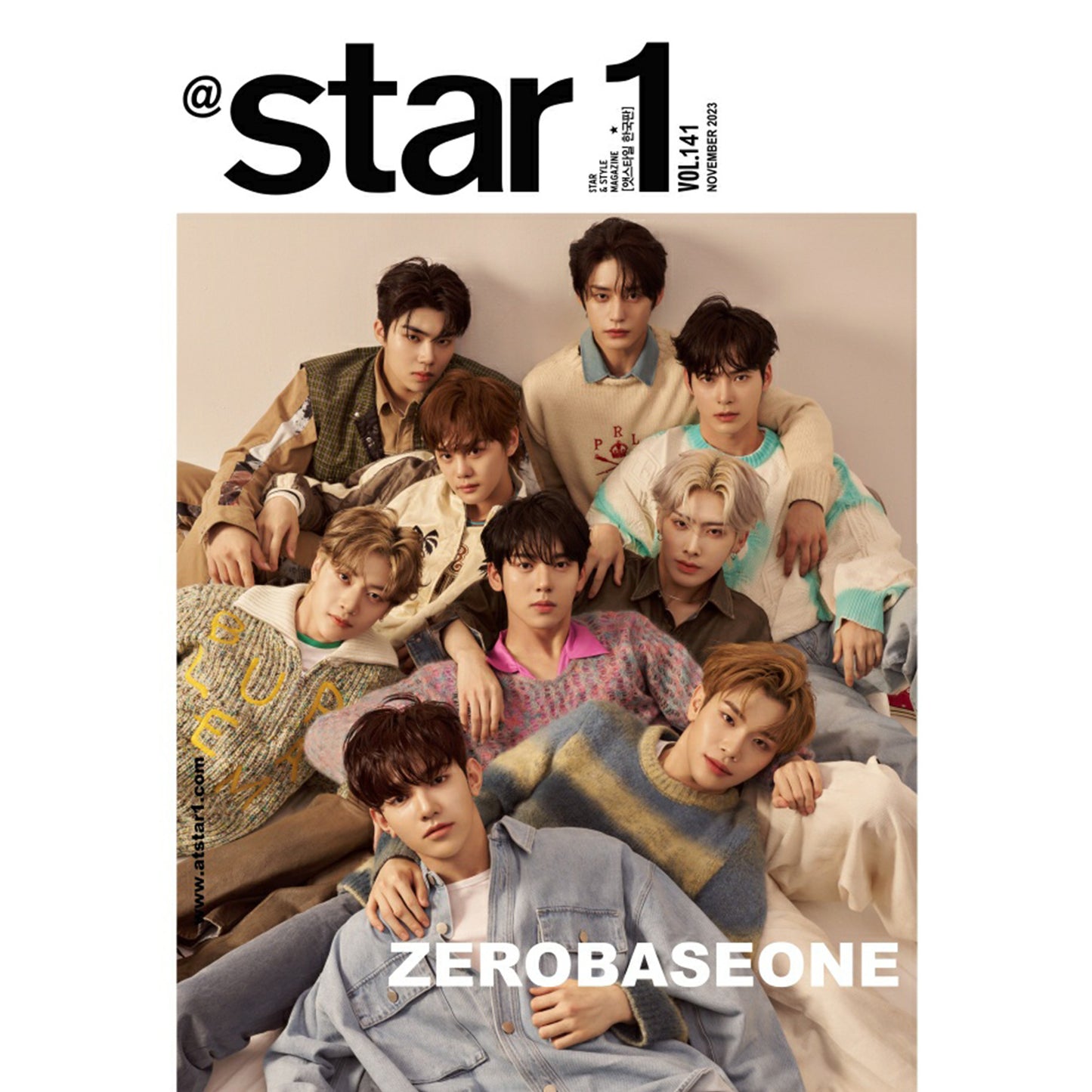 @STAR1 'NOVEMBER 2023 - ZEROBASEONE (ZB1)' COVER