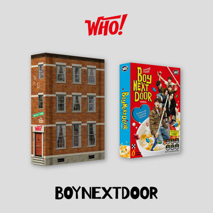 BOYNEXTDOOR 1ST SINGLE ALBUM 'WHO!' SET COVER