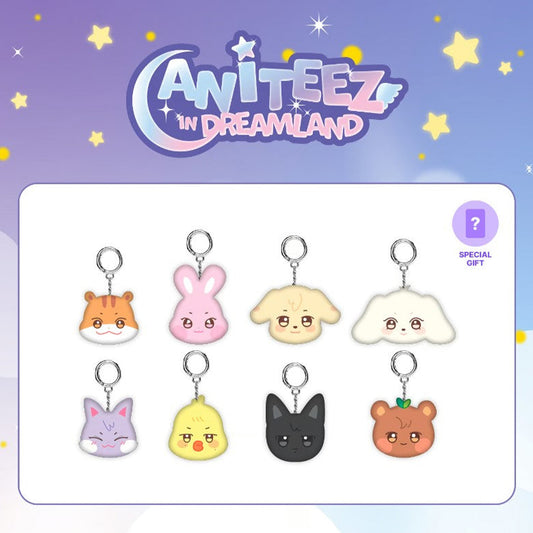 ATEEZ X ANITEEZ IN DREAMLAND MD (MINI FACE KEYRING) COVER