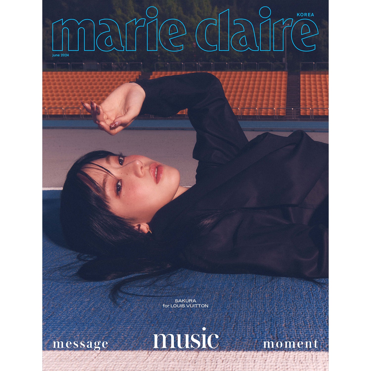 MARIE CLAIRE KOREA 'JUNE 2024 - LE SSERAFIM' SAKURA VERISON COVER