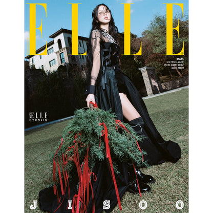 ELLE 'DECEMBER 2024 - JISOO (BLACKPINK)' C VERSION COVER