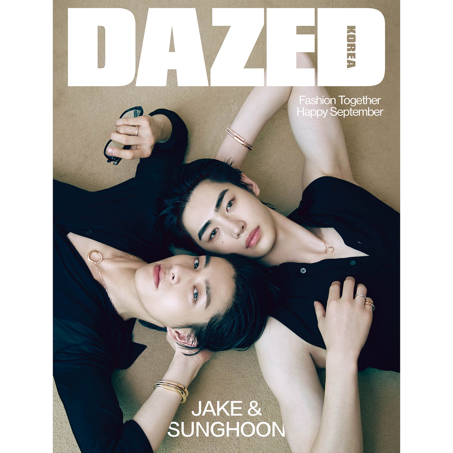 DAZED 'SEPTEMBER 2024 - JAKE & SUNGHOON (ENHYPEN)' C VERSION COVER