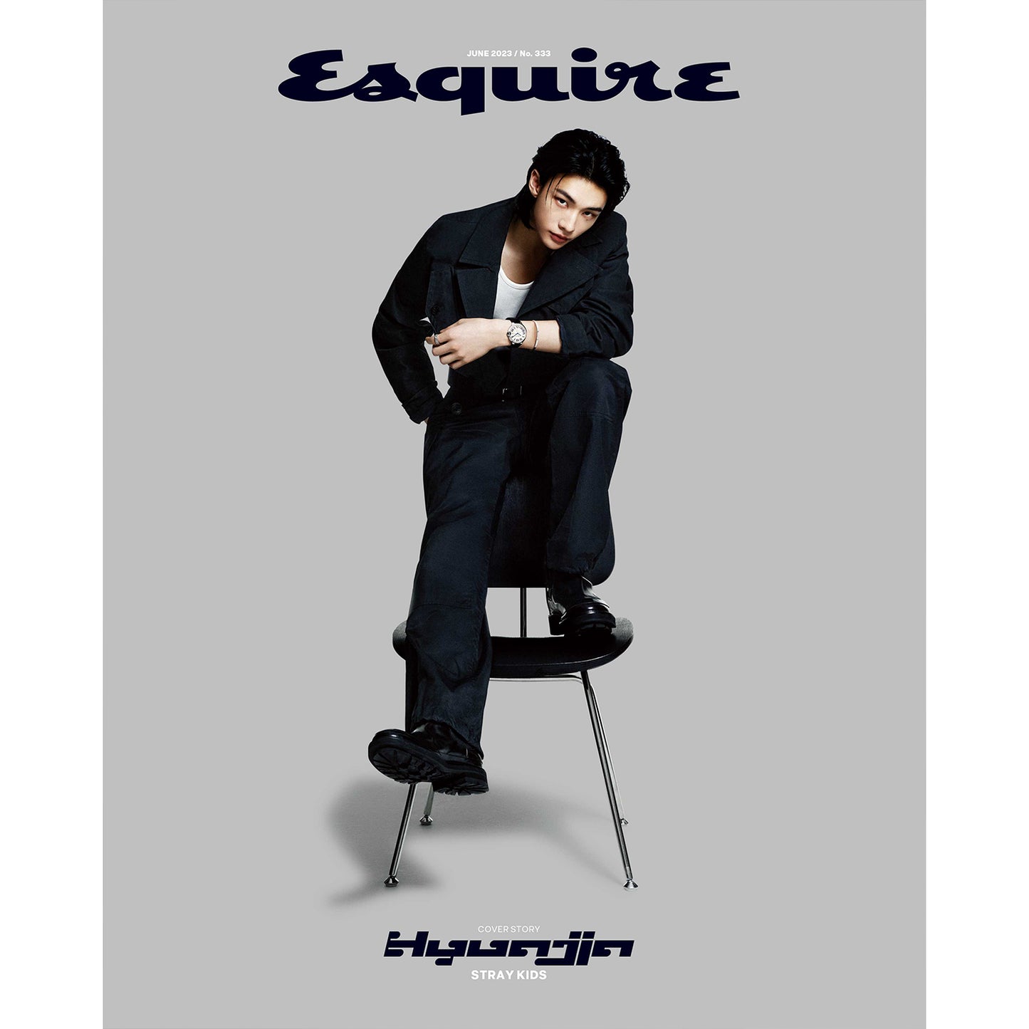 ESQUIRE 'JUNE 2023 - HYUNJIN (STRAY KIDS)' C VERSION COVER