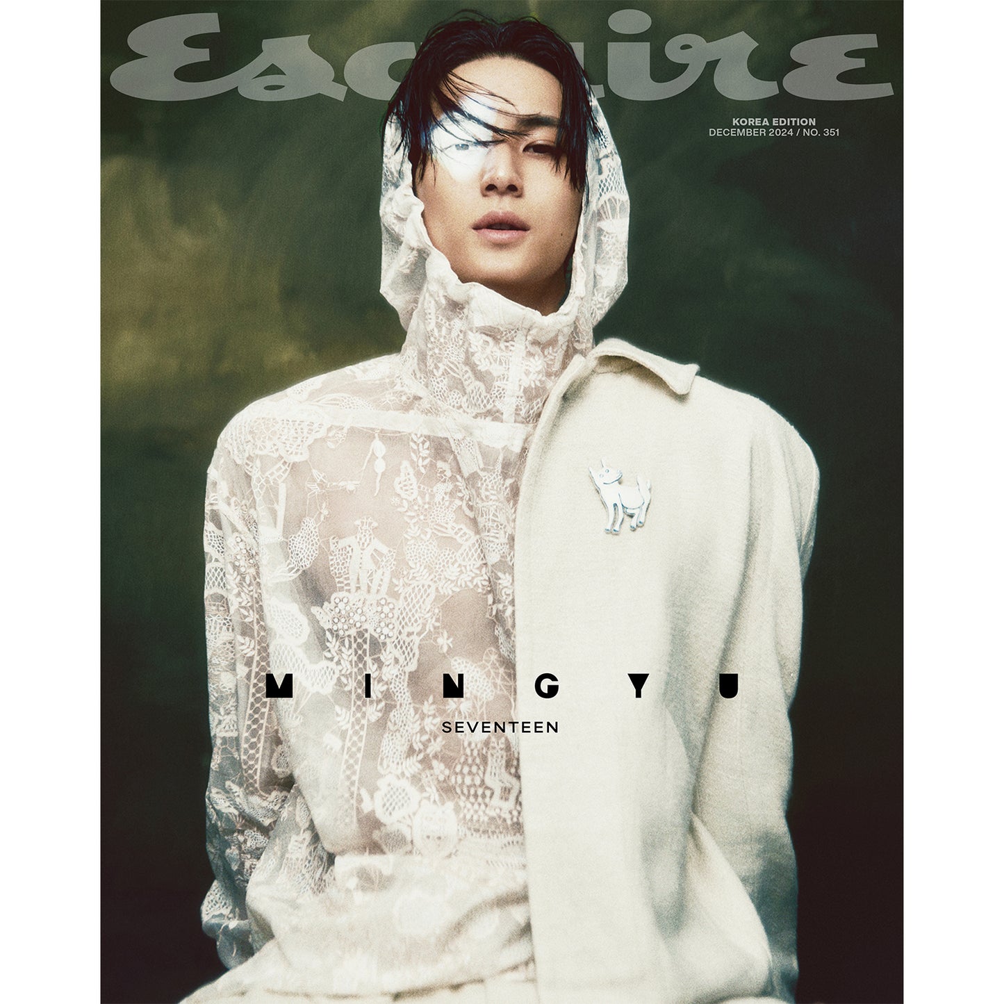 ESQUIRE 'DECEMBER 2024 - MINGYU (SEVENTEEN)' C VERSION COVER