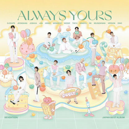 SEVENTEEN JAPAN BEST ALBUM 'ALWAYS YOURS' (LIMITED) C VERSION COVER