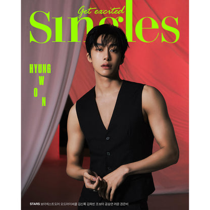 SINGLES 'SEPTEMBER 2023 - HYUNGWON (MONSTA X)' C VERSION COVER