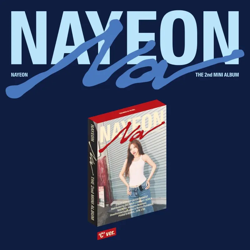 NAYEON 2ND MINI ALBUM 'NA' C VERSION COVER