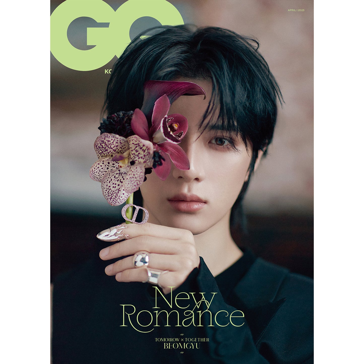 GQ KOREA 'APRIL 2025 - TOMORROW X TOGETHER (TXT)' D VERSION COVER