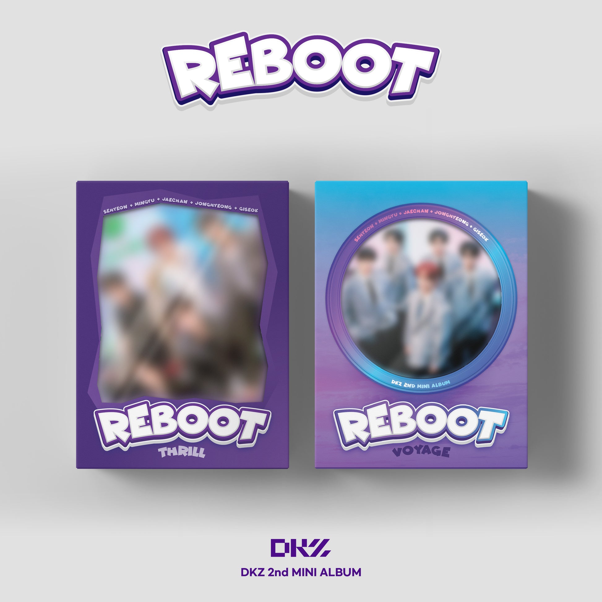 DKZ 2ND MINI ALBUM 'REBOOT' SET COVER