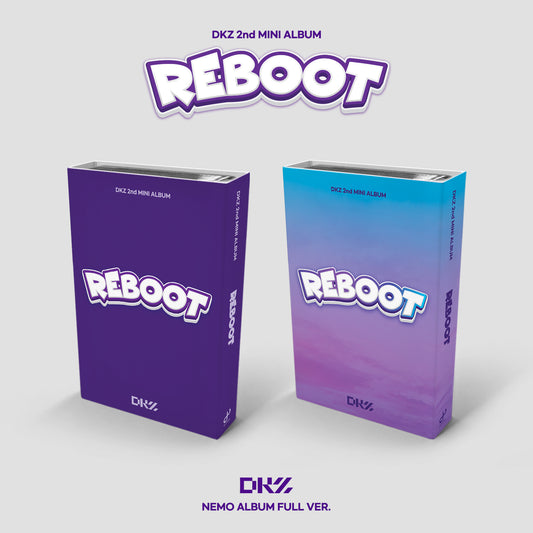 DKZ 2ND MINI ALBUM 'REBOOT' (NEMO) SET COVER