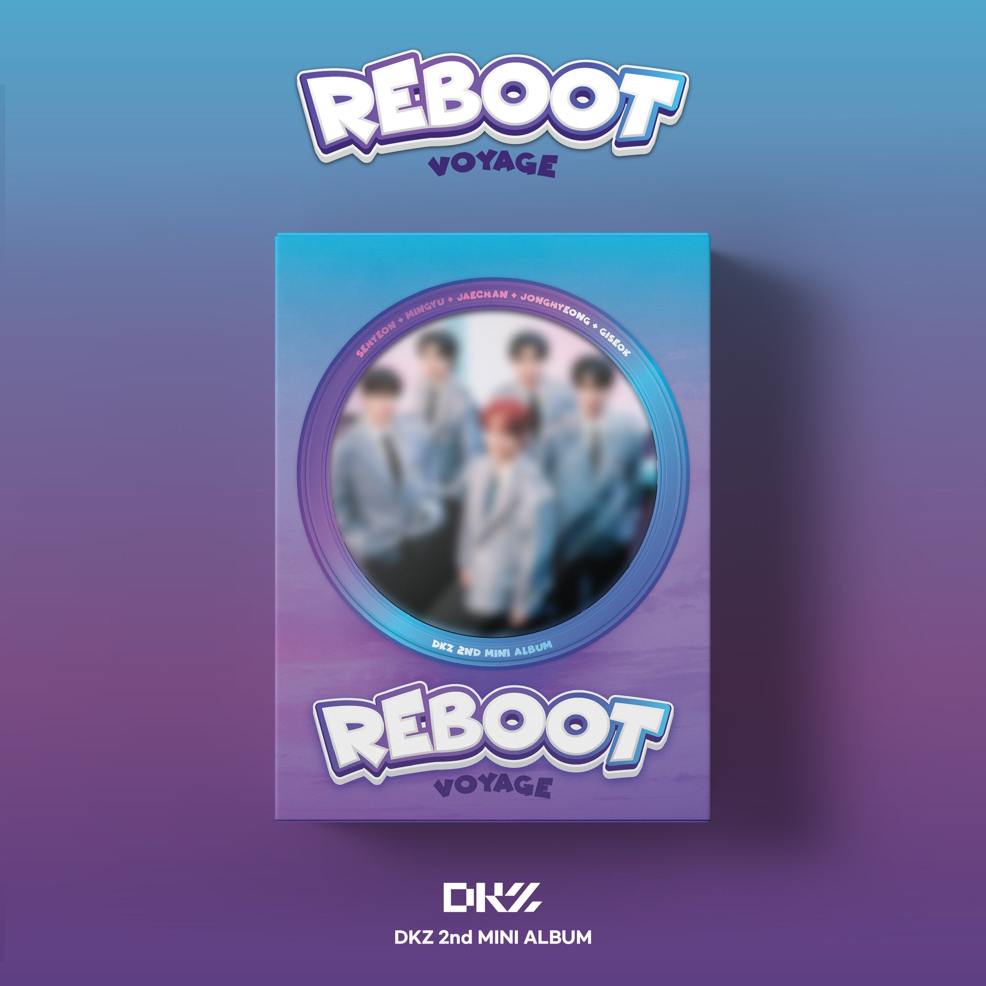 DKZ 2ND MINI ALBUM 'REBOOT' VOYAGE VERSION COVER