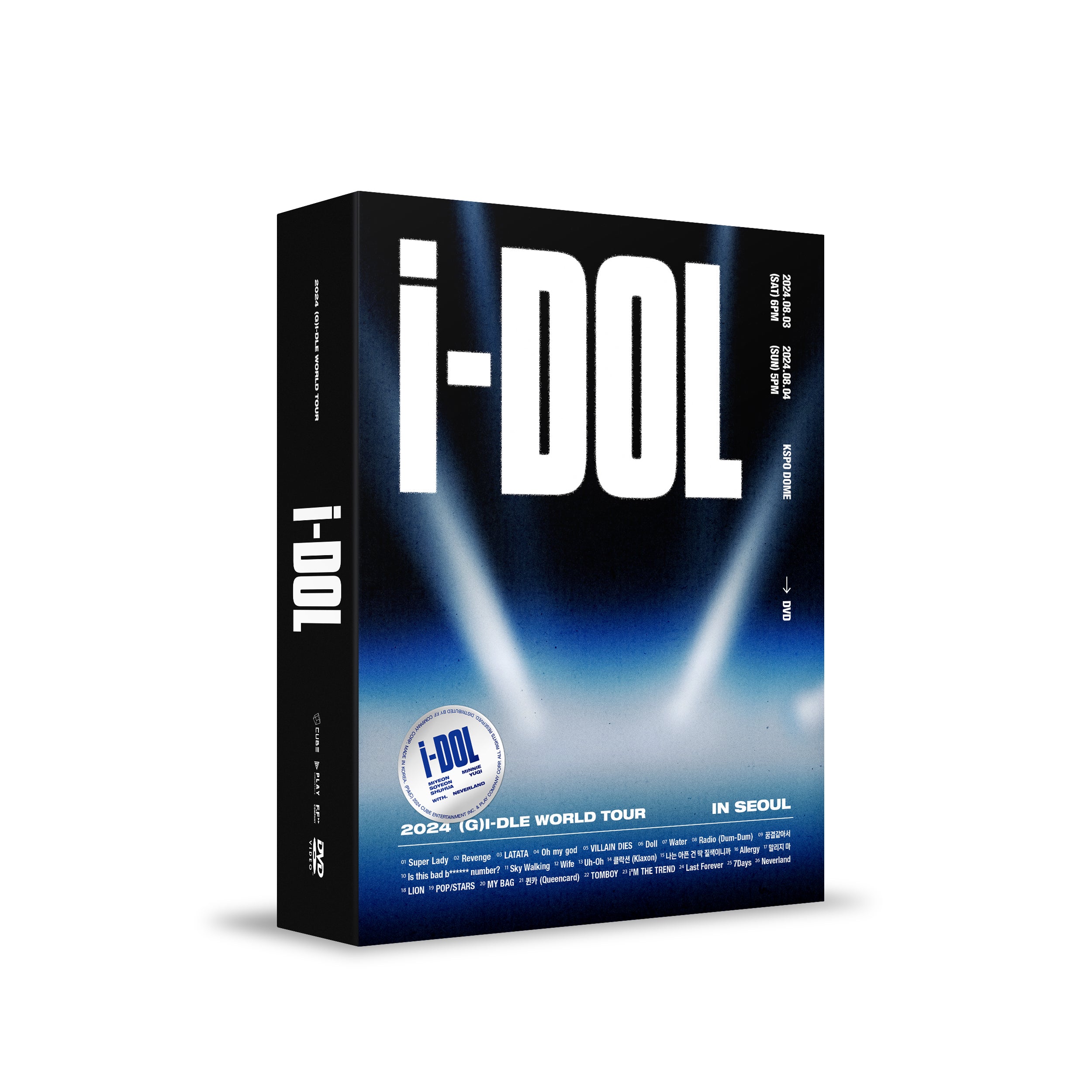 (G)IDLE 2024 World Tour In Seoul 'Idol' (Dvd) l KPOP REPUBLIC