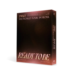 TWICE 5TH WORLD TOUR IN SEOUL 'READY TO BE' (DVD) COVER