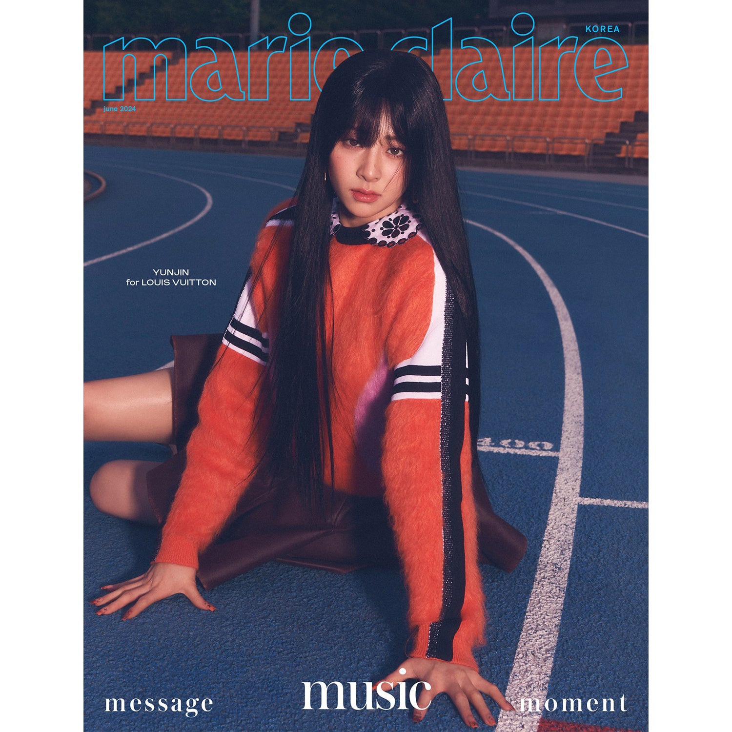 MARIE CLAIRE KOREA 'JUNE 2024 - LE SSERAFIM' YUNJIN VERSION COVER