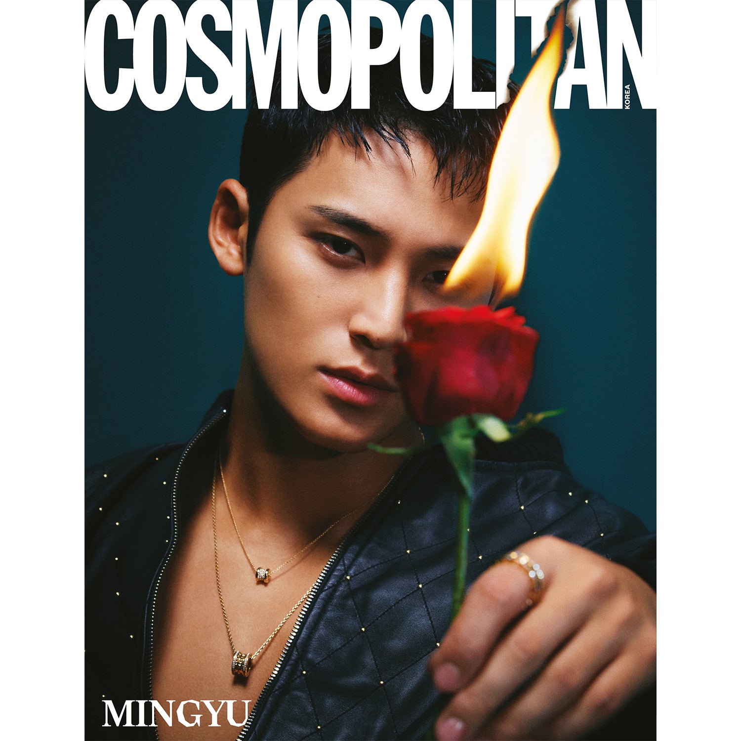 COSMOPOLITAN 'DECEMBER 2023 - MINGYU (SEVENTEEN)' D VERSION COVER