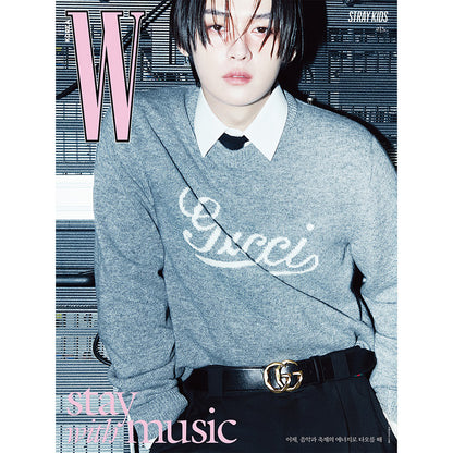 W KOREA 'JUNE 2024 - STRAY KIDS' D VERSION COVER