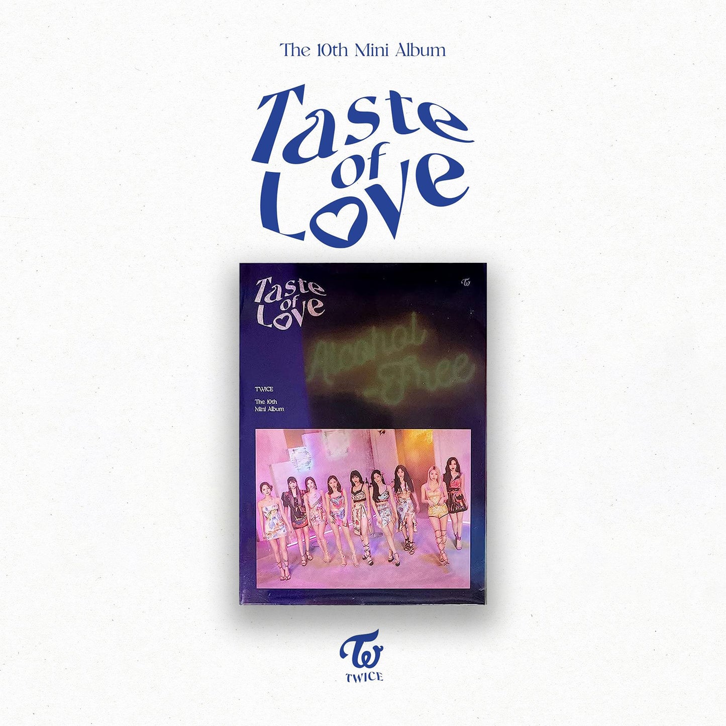 TWICE 10TH MINI ALBUM 'TASTE OF LOVE' FALLEN VERSION COVER