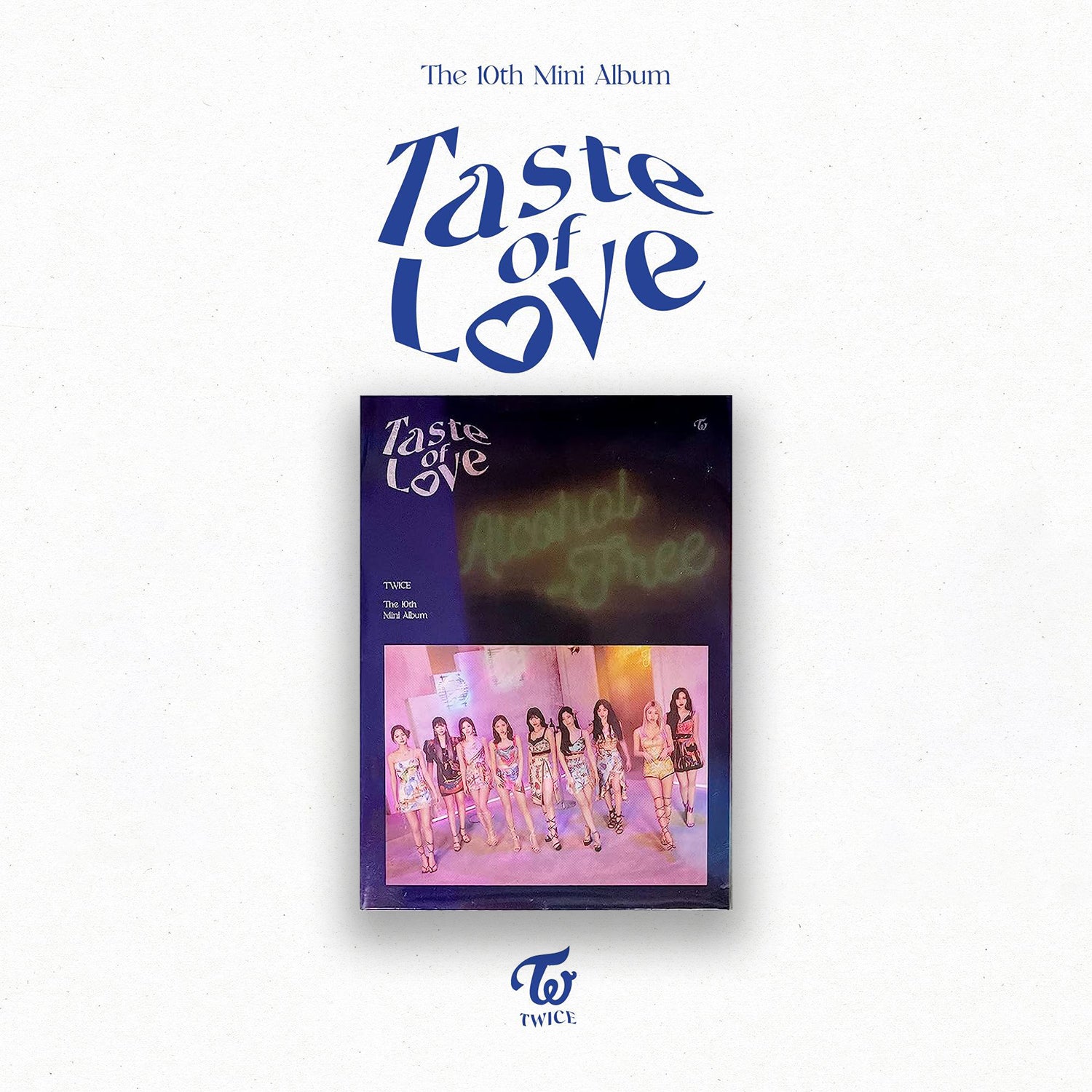 TWICE 10TH MINI ALBUM 'TASTE OF LOVE' FALLEN VERSION COVER