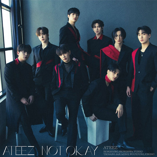 ATEEZ 3RD JAPANESE SINGLE 'NOT OKAY' (FLASH PRICE) COVER