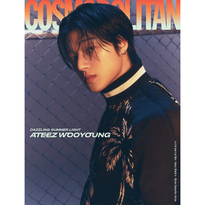 COSMOPOLITAN 'JULY 2024 - ATEEZ' WOOYOUNG VERSION COVER