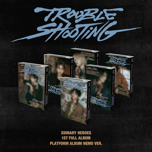 XDINARY HEROES 1ST ALBUM 'TROUBLESHOOTING' (PLATFORM) COVER