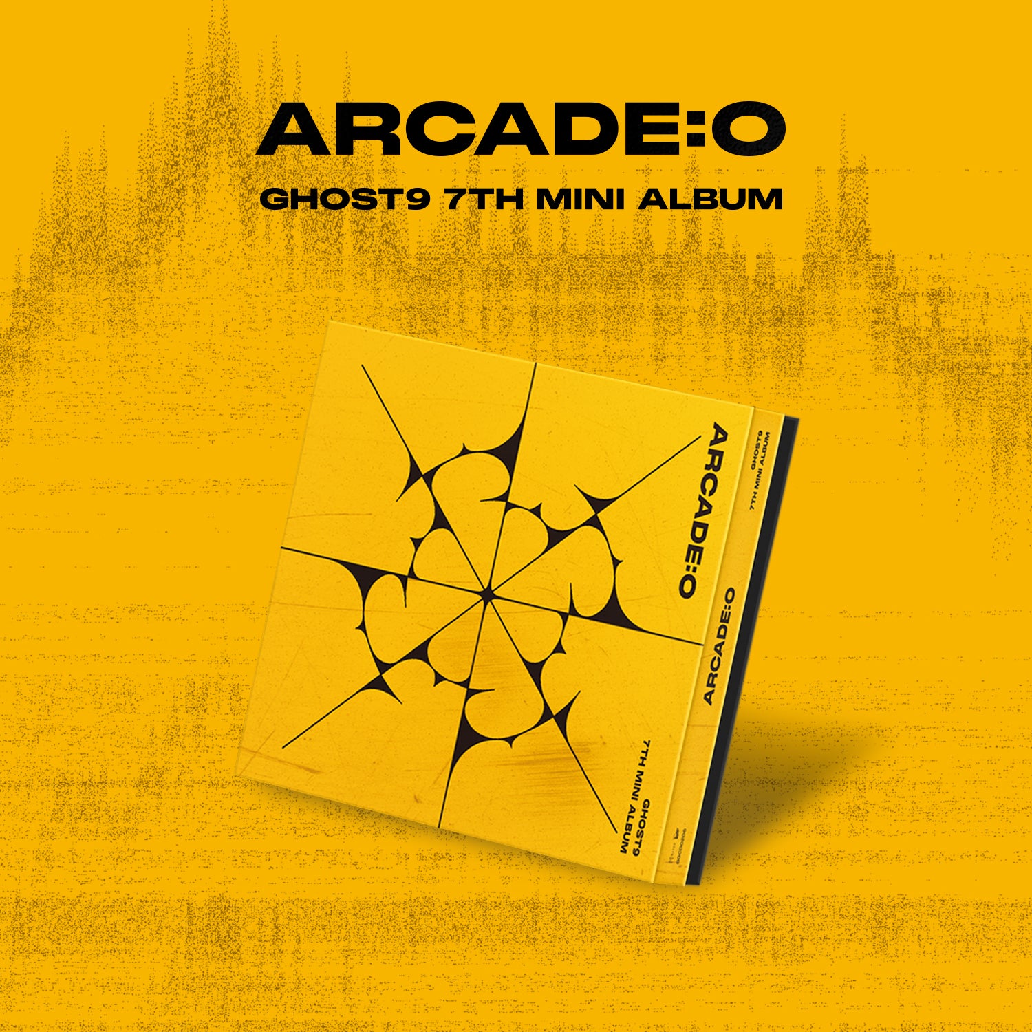 GHOST9 7TH MINI ALBUM 'ARCADE : O' YELLOW VERSION COVER