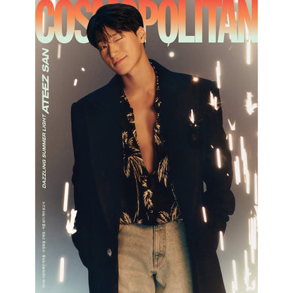 COSMOPOLITAN 'JULY 2024 - ATEEZ' SAN VERSION COVER