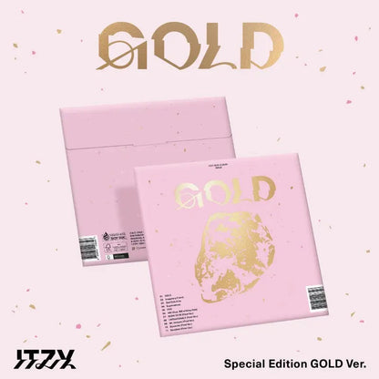 ITZY ALBUM 'GOLD' (SPECIAL) GOLD VERSION COVER