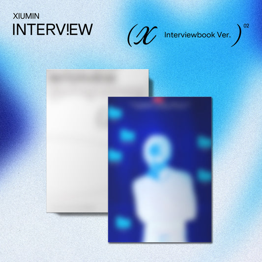 XIUMIN ALBUM 'INTERVIEW X' (INTERVIEWBOOK) COVER